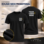 Round Neck Promotional With Your Company Logo