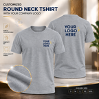 Round Neck Premium T-Shirt With Your Company Logo