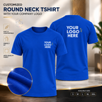 Round Neck Premium T-Shirt With Your Company Logo
