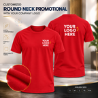 Round Neck Promotional With Your Company Logo