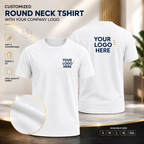 Round Neck Premium T-Shirt With Your Company Logo