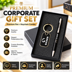 Premium Pen & Keychain Gift Set