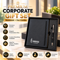 Premium Business Notebook & Pen Set