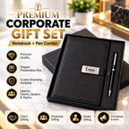 Executive Corporate Notebook & Pen Gift Box
