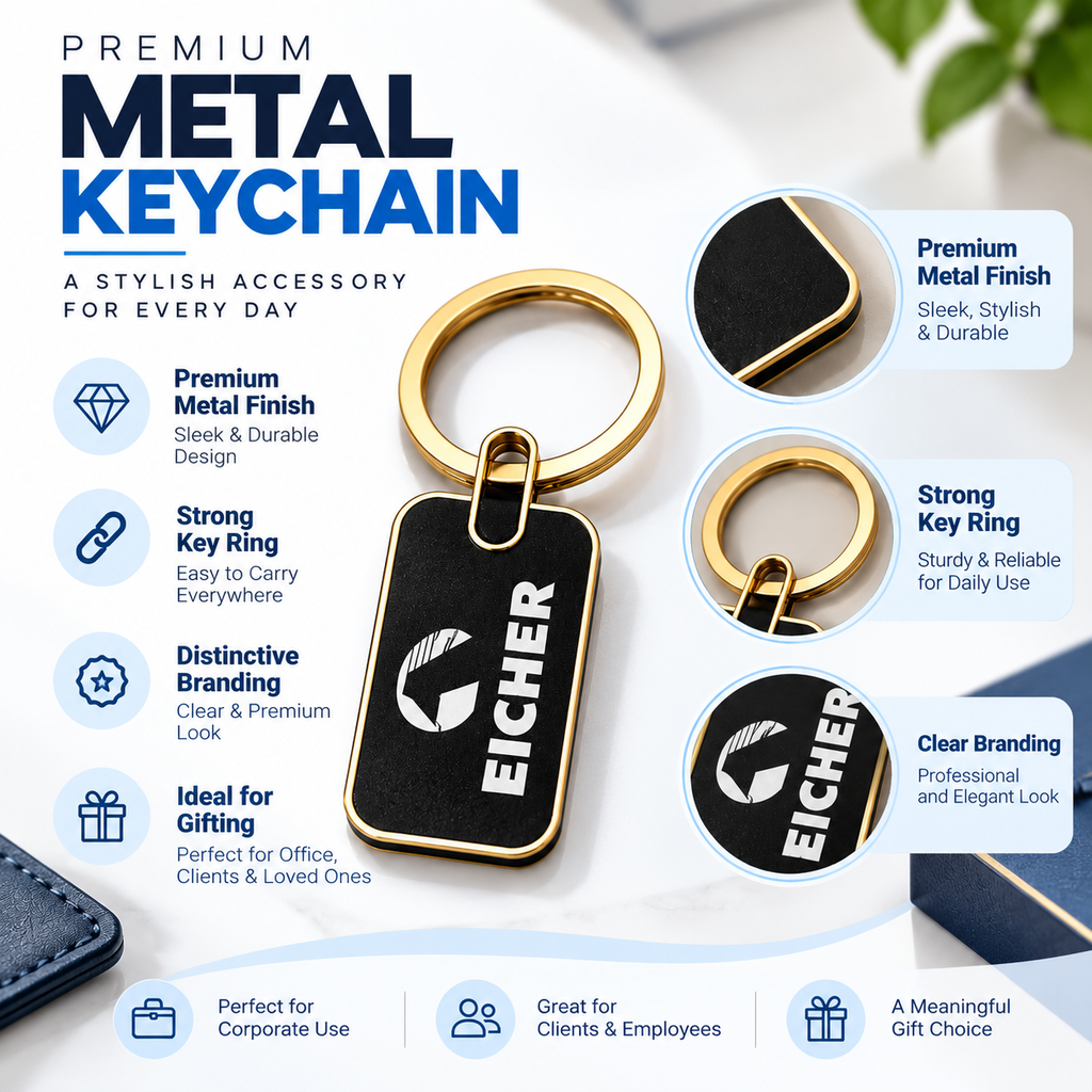 Premium Pen & Keychain Gift Set