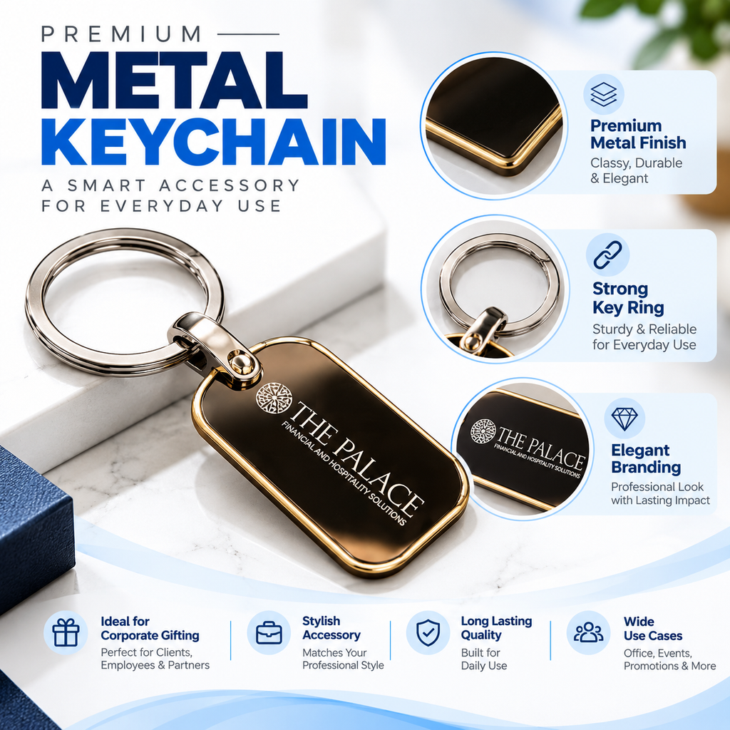 Premium Executive Gift Set – Pen, Keychain & Card Holder