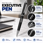 Executive Thermos, Pen & Keychain Gift Set