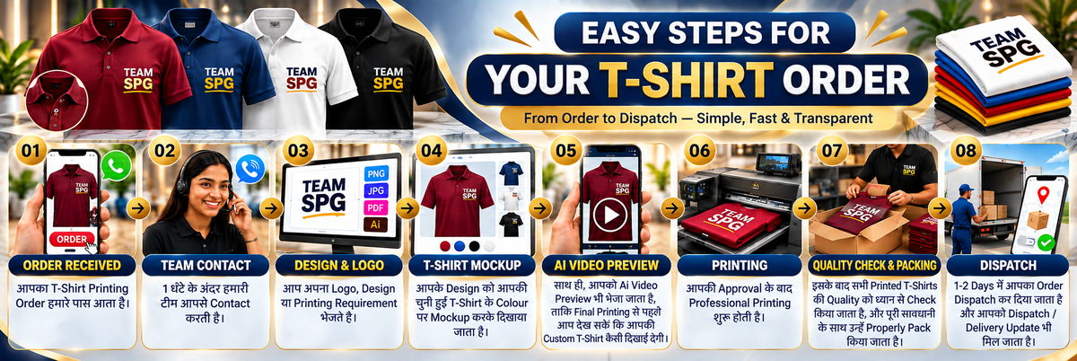 Round Neck Promotional With Your Company Logo