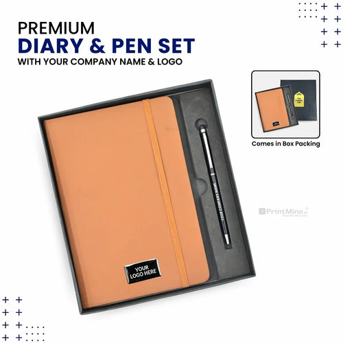 2 in 1 Diary Pen Set | Corporate Gift company