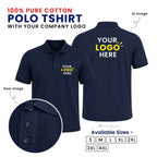 Customized Polo T-Shirt With Your Company Logo | Order Logo Printed