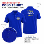 Customized Polo T-Shirt With Your Company Logo | Order Logo Printed