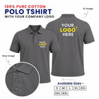 Customized Polo T-Shirt With Your Company Logo | Order Logo Printed