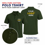 Customized Polo T-Shirt With Your Company Logo | Order Logo Printed